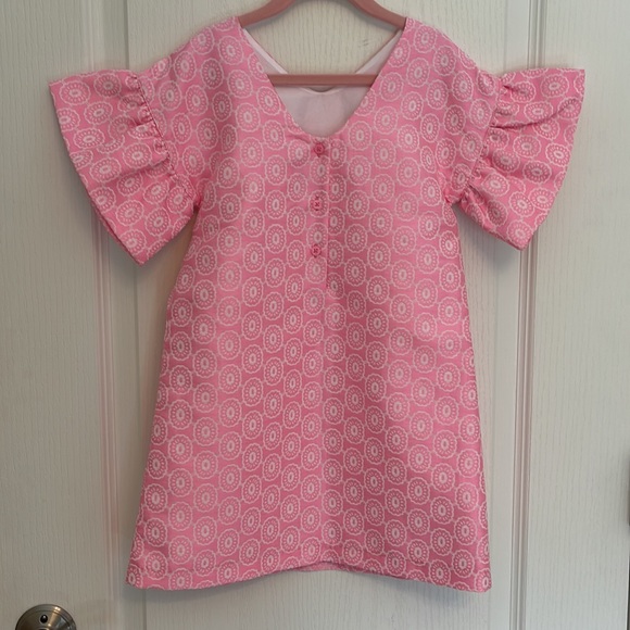 NEW Janie and Jack Brocade Shift Dress - Picture 4 of 6